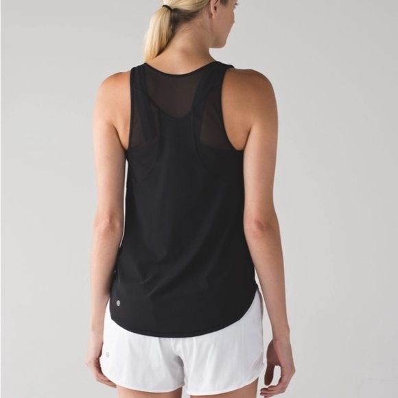 Lululemon sz 8 Sculpt Tank II Black Sleeveless Women's Top great condition - Picture 8 of 11